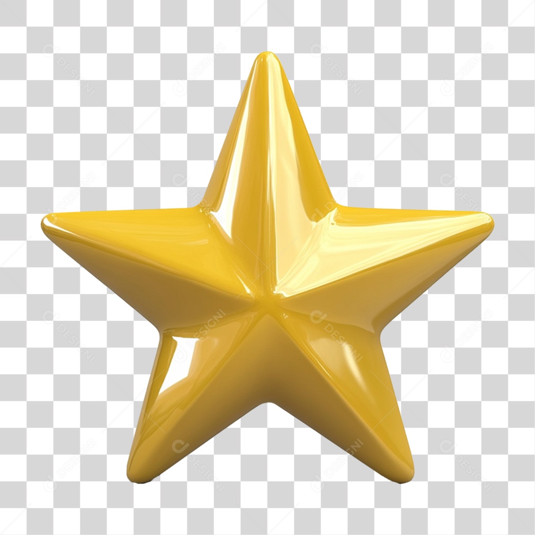 Estrela Decoração de Natal PNG Transparente