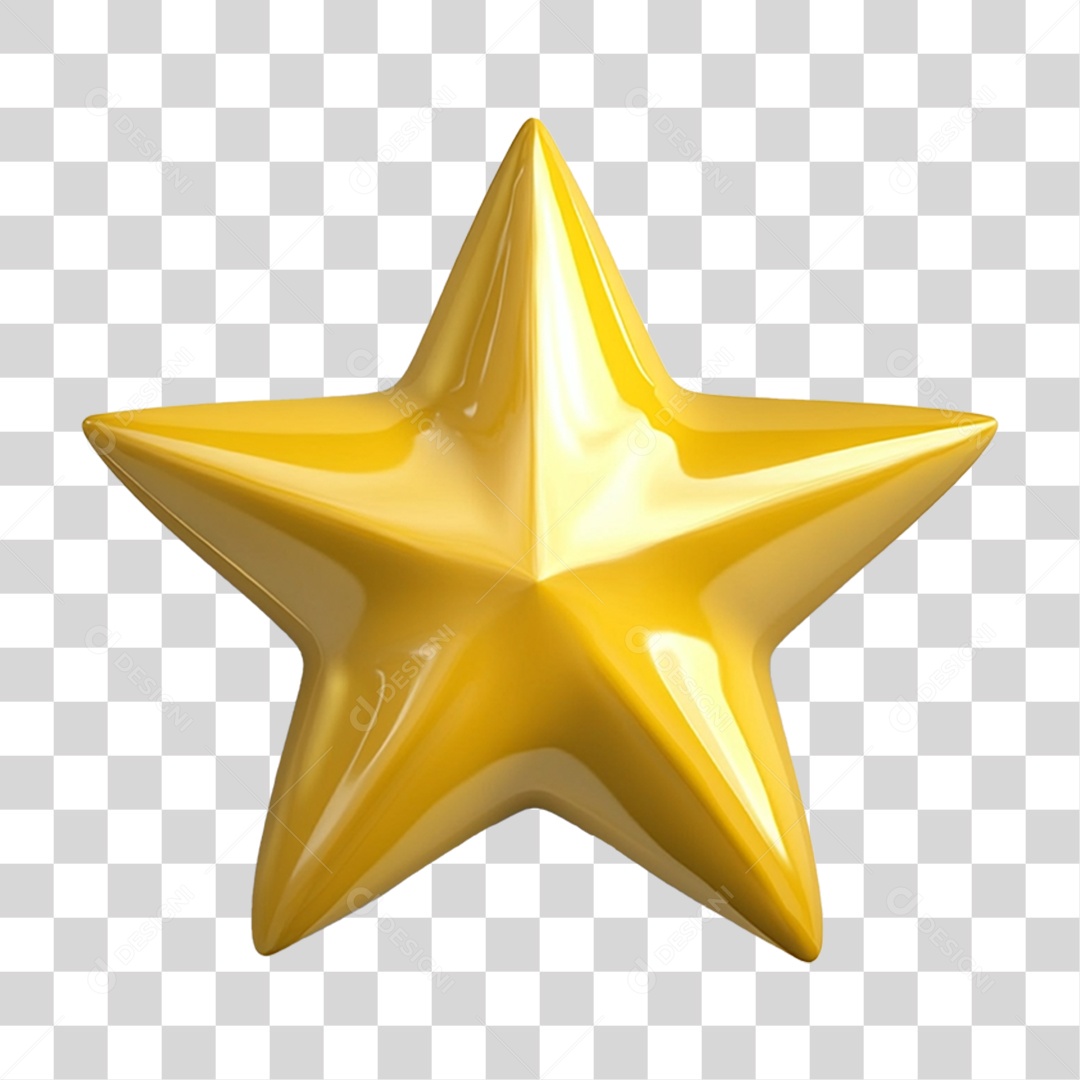 Estrela Decoração de Natal PNG Transparente