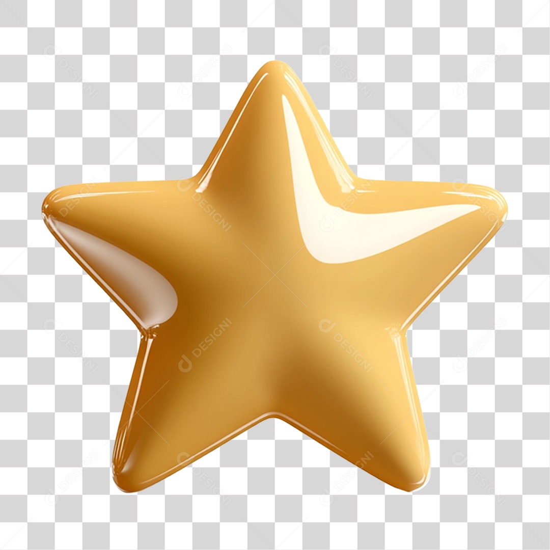 Estrela Decoração de Natal PNG Transparente