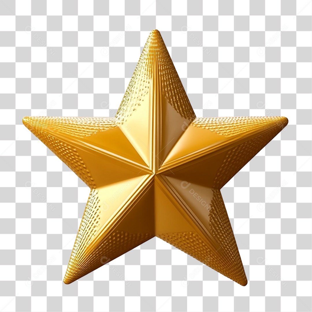 Estrela Decoração de Natal PNG Transparente