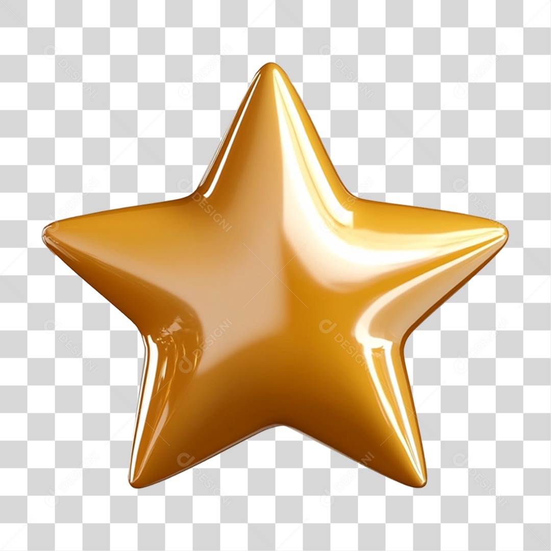Estrela Decoração de Natal PNG Transparente