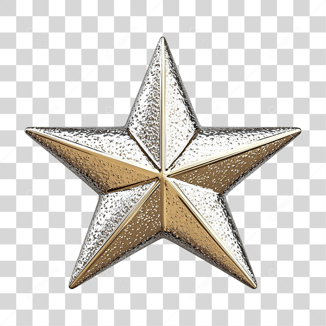 Estrela Decoração de Natal PNG Transparente