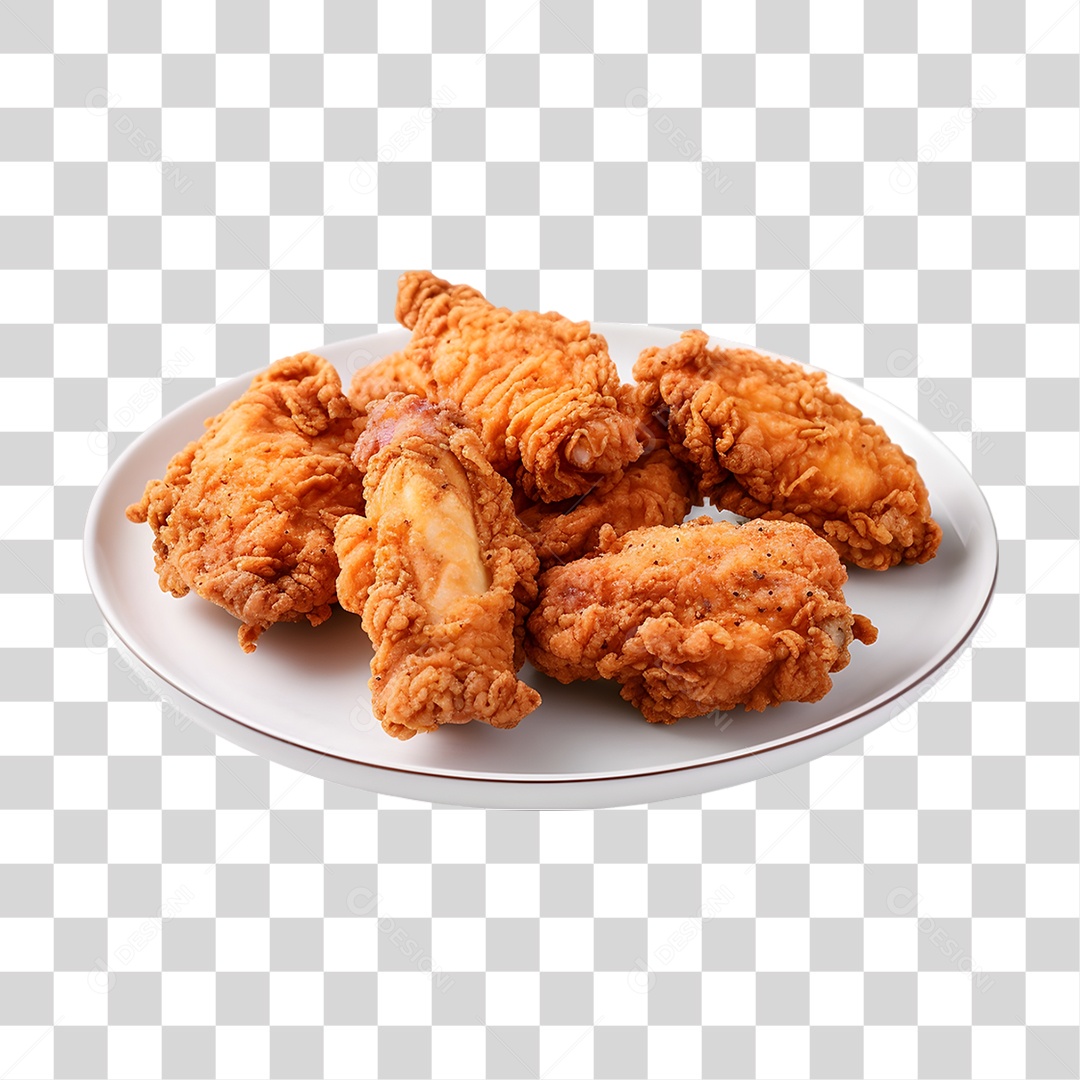 Frango Frito PNG Transparente