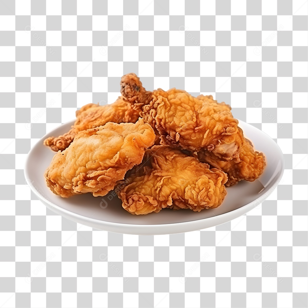 Frango Frito PNG Transparente