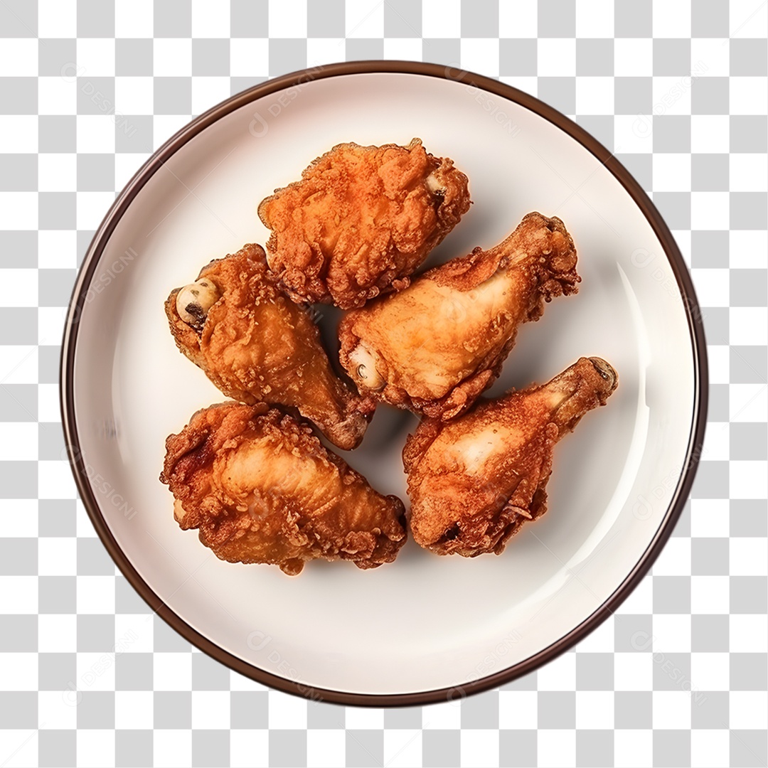 Frango Frito PNG Transparente