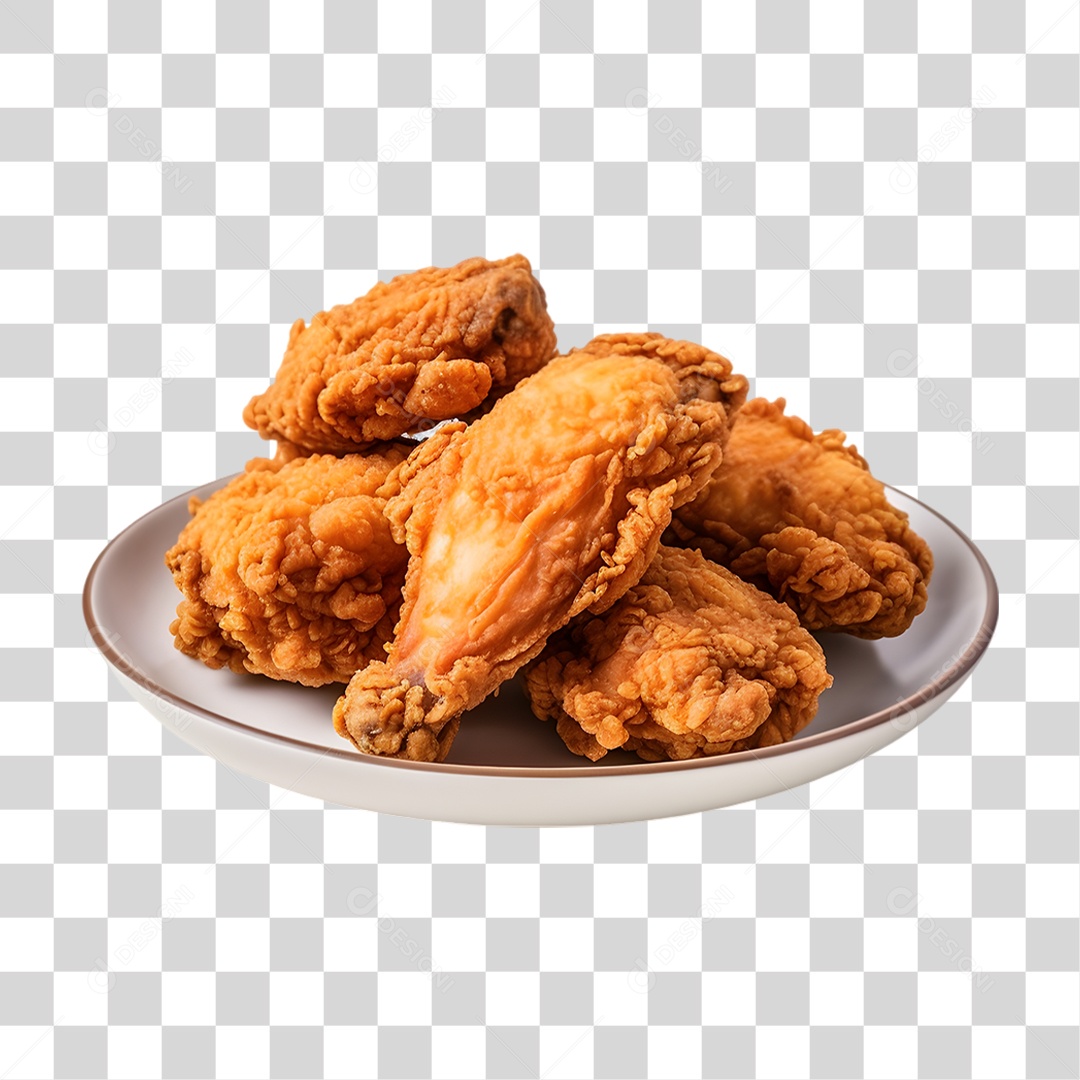 Frango Frito PNG Transparente