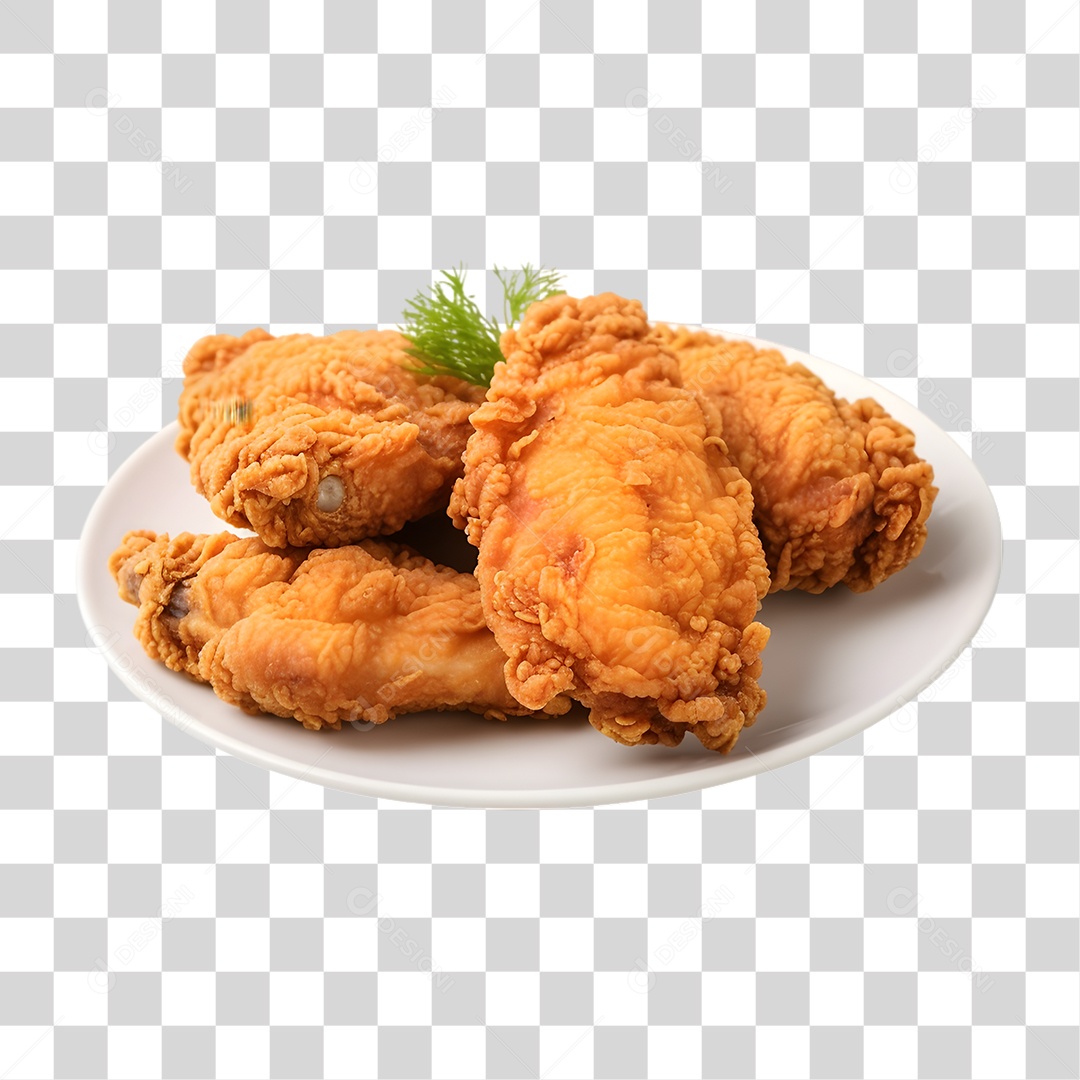Frango Frito PNG Transparente