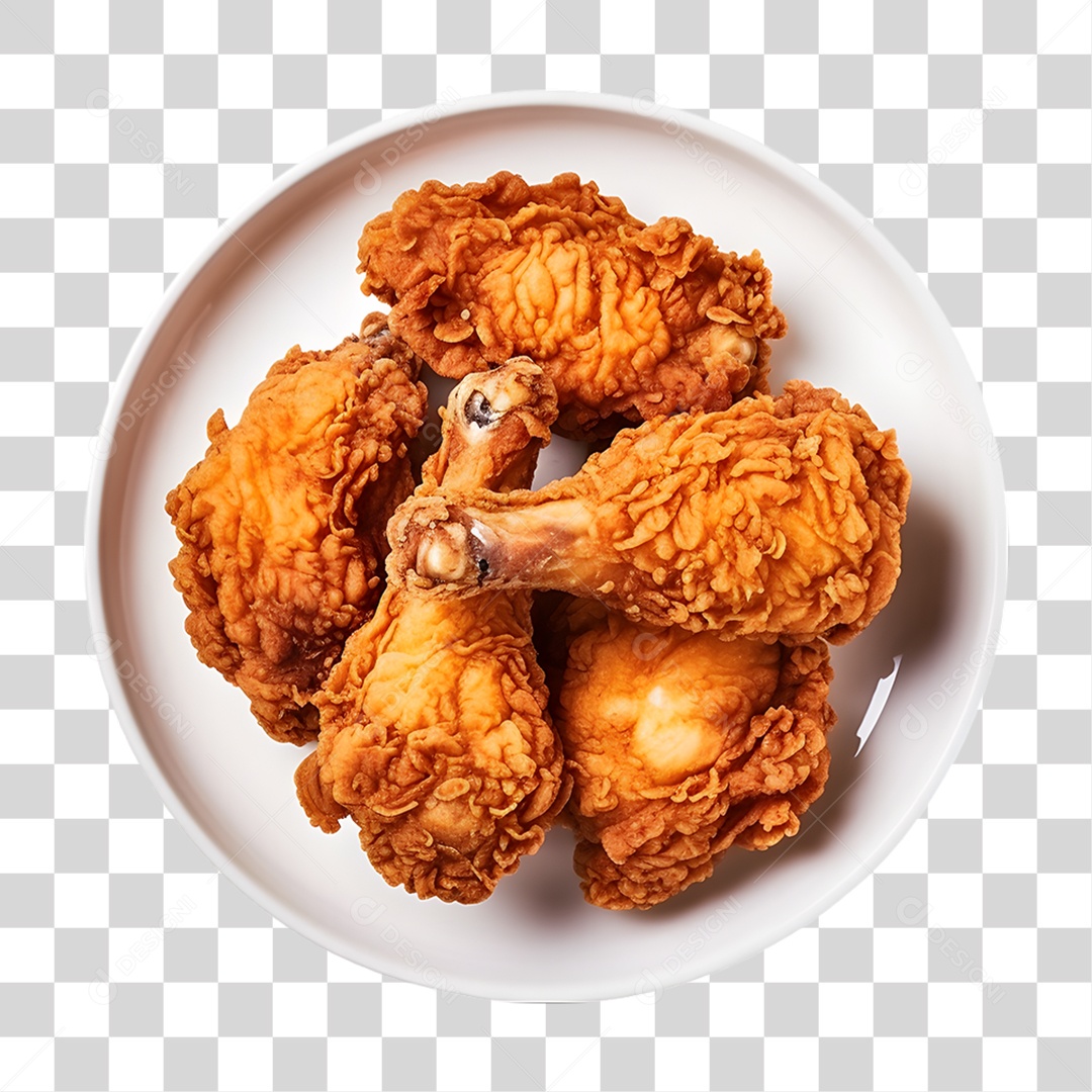 Frango Frito PNG Transparente