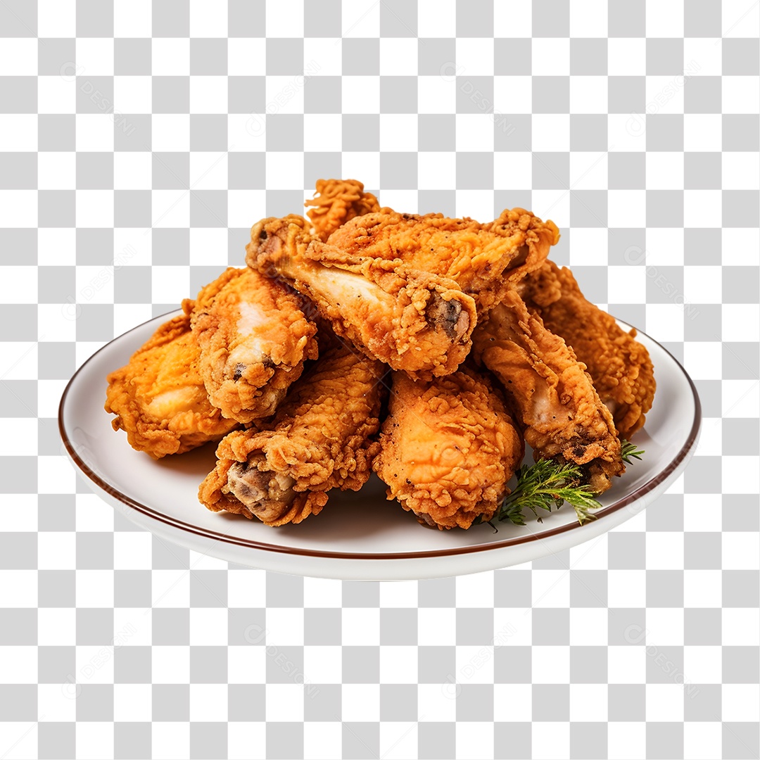 Frango Frito PNG Transparente