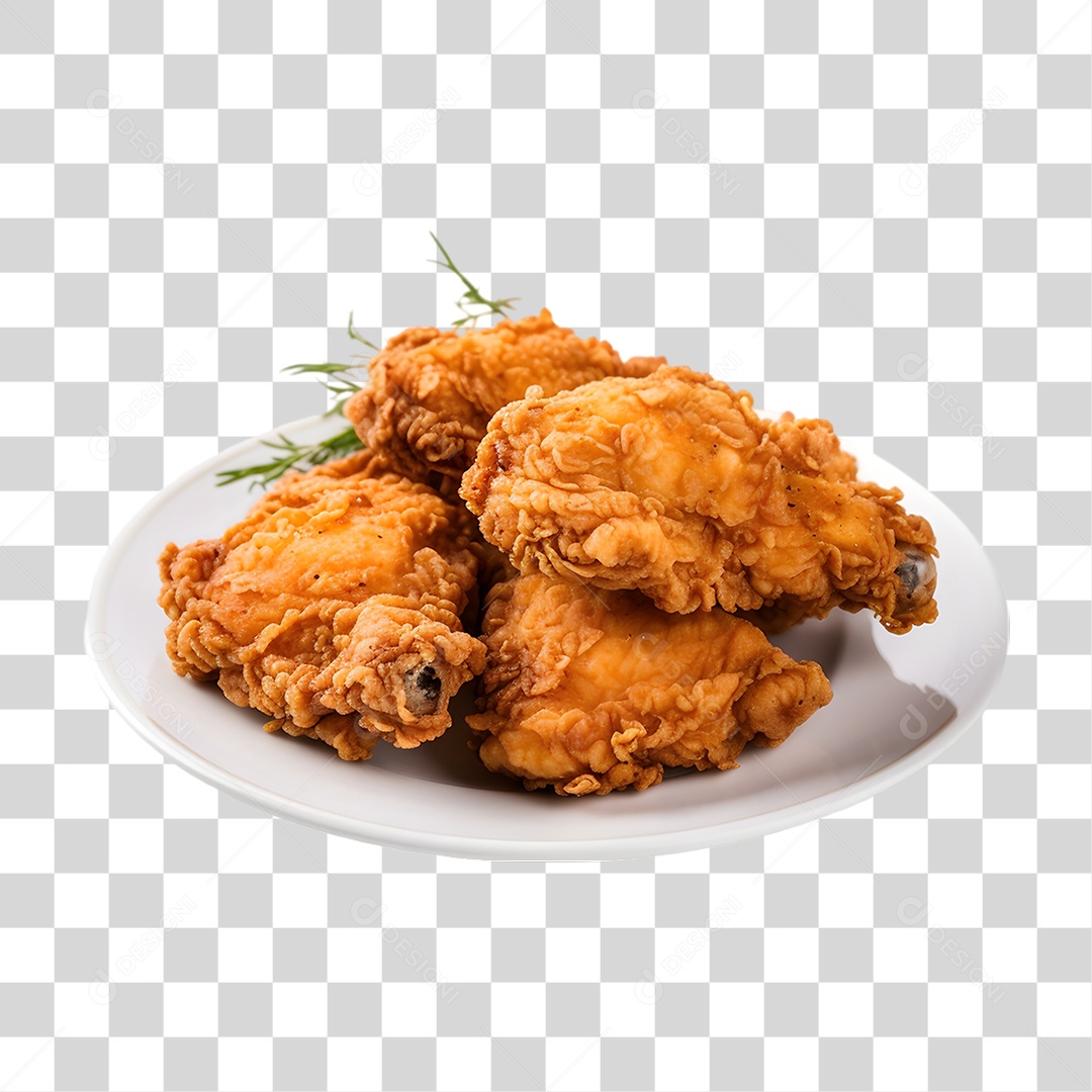 Frango Frito PNG Transparente