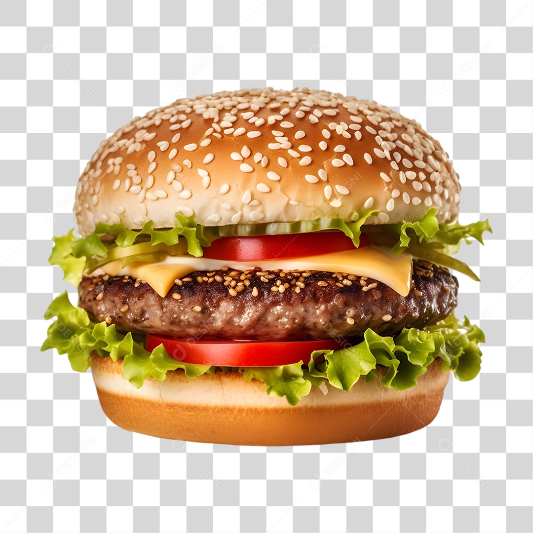 Hambúrguer Lanche Sanduiche PNG Transparente