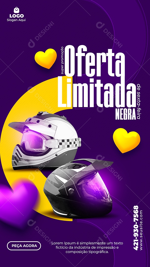 Story Black Friday Lojas de Equipamentos Social Media PSD Editável