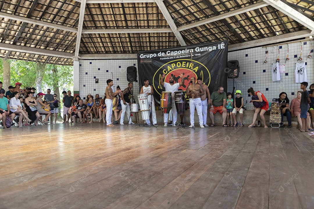 Roda de capoeira luta afro brasileira