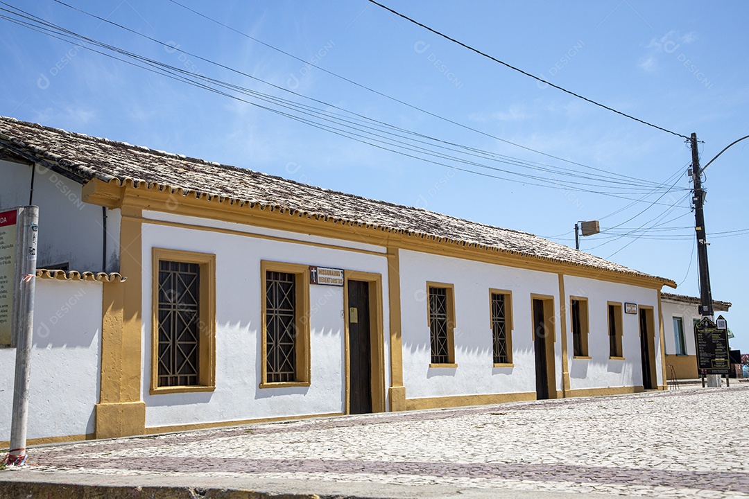 Casas coloridas históricas