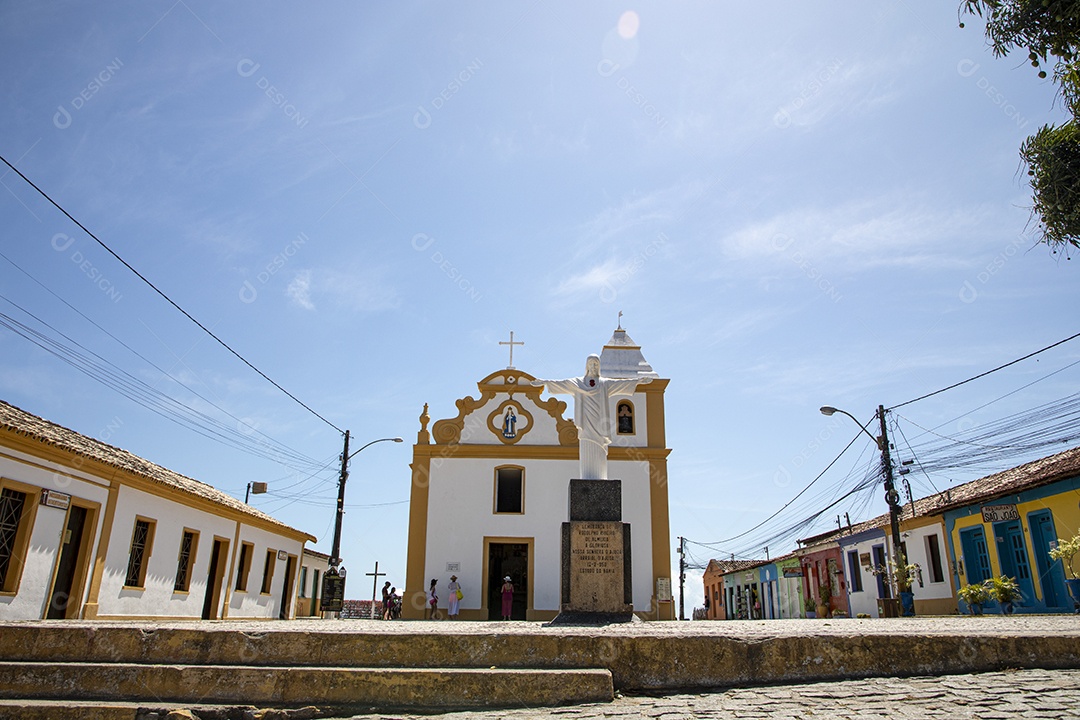 A square with the parish church our rescue lady