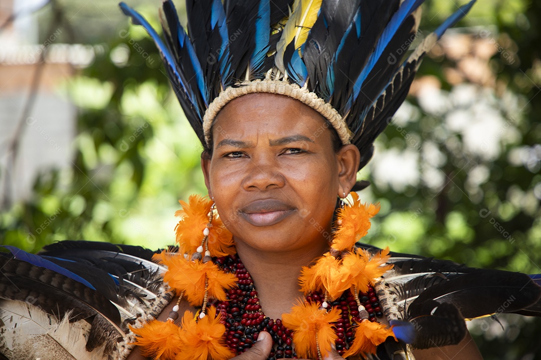 An indigenous woman would be