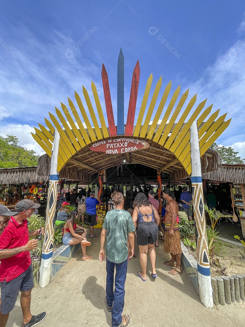 Ponto turístico indígena lindo