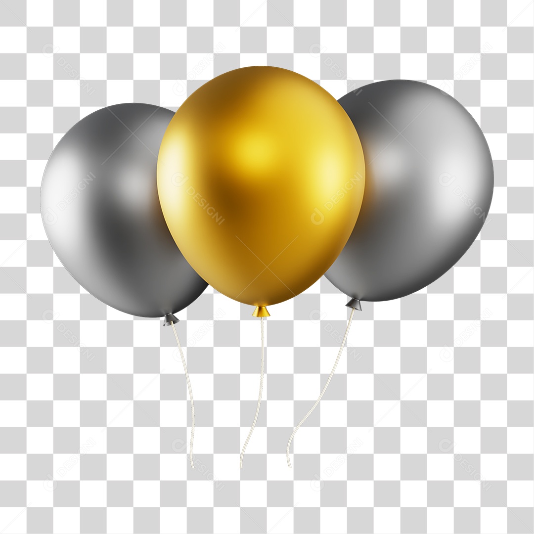 Balões de Ar Enfeites Decorações PNG Transparente