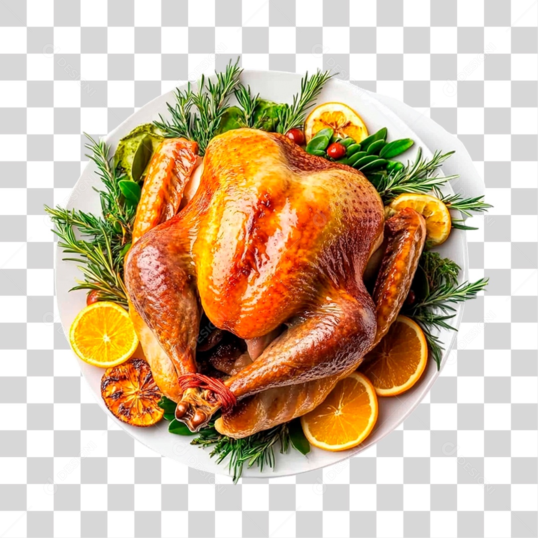 Frango Assado PNG Transparente