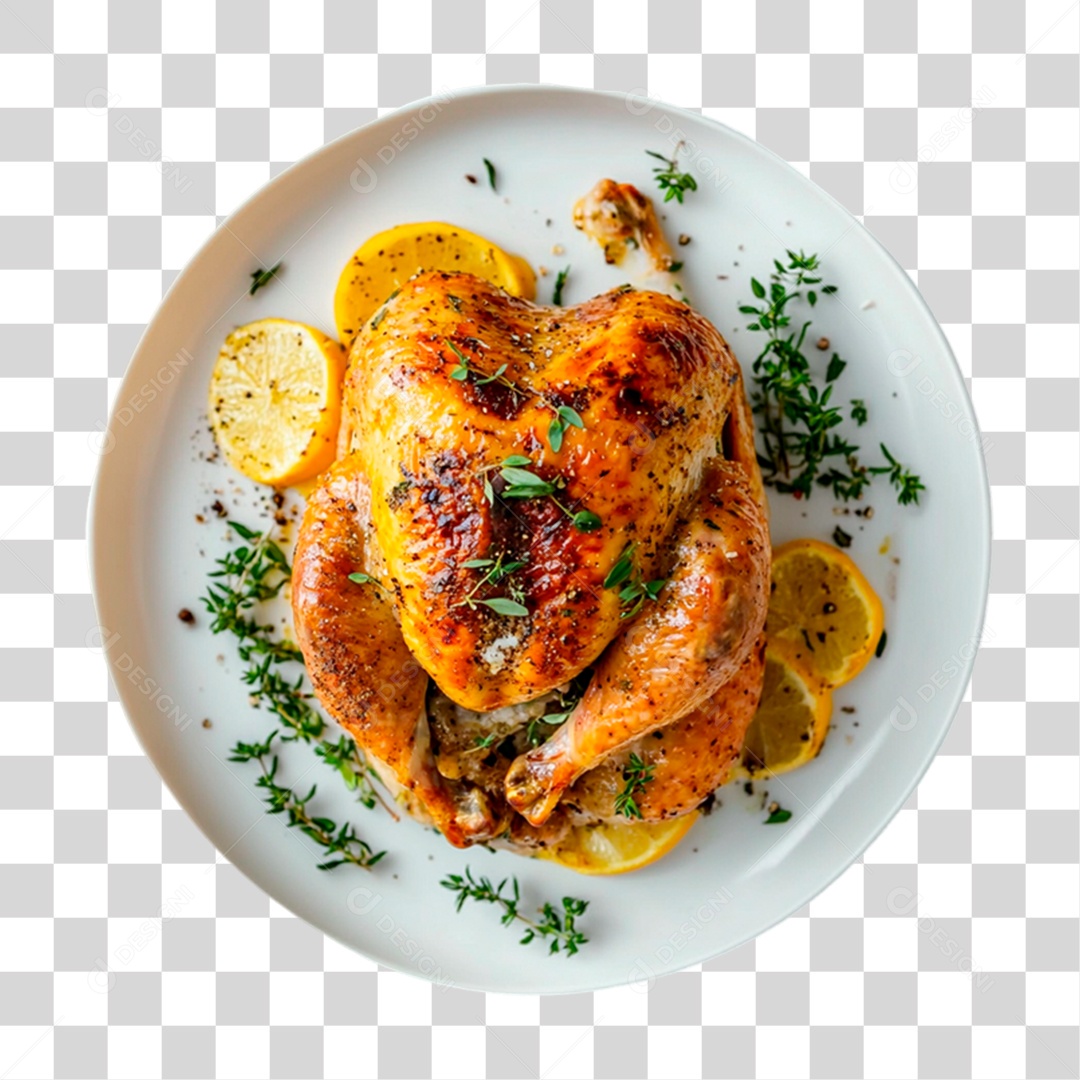 Frango Assado PNG Transparente