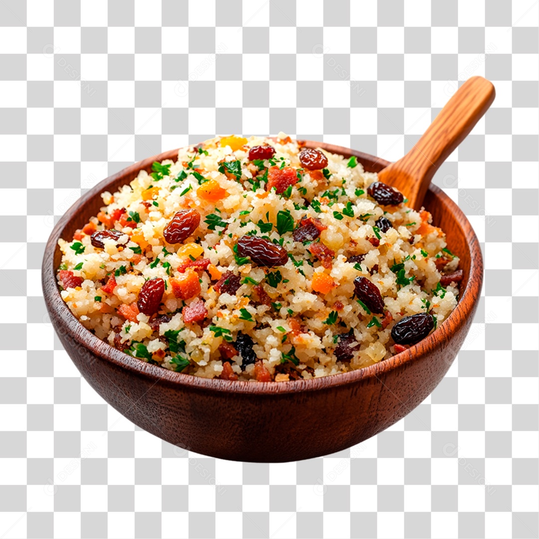 Arroz á Grega Na Tigela PNG Transparente