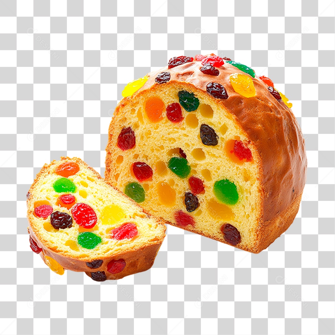 Panetone PNG Transparente