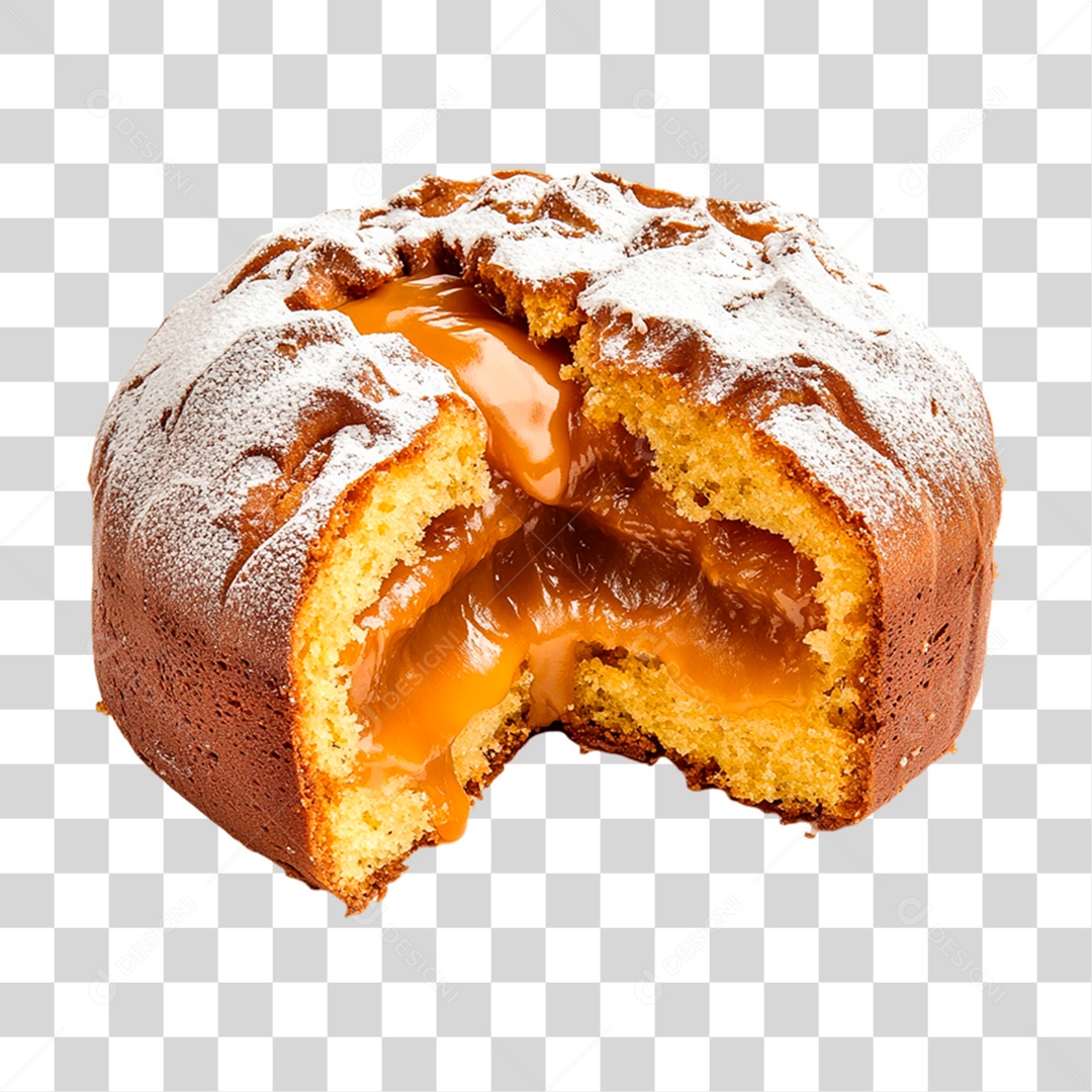 Panetone Recheado PNG Transparente