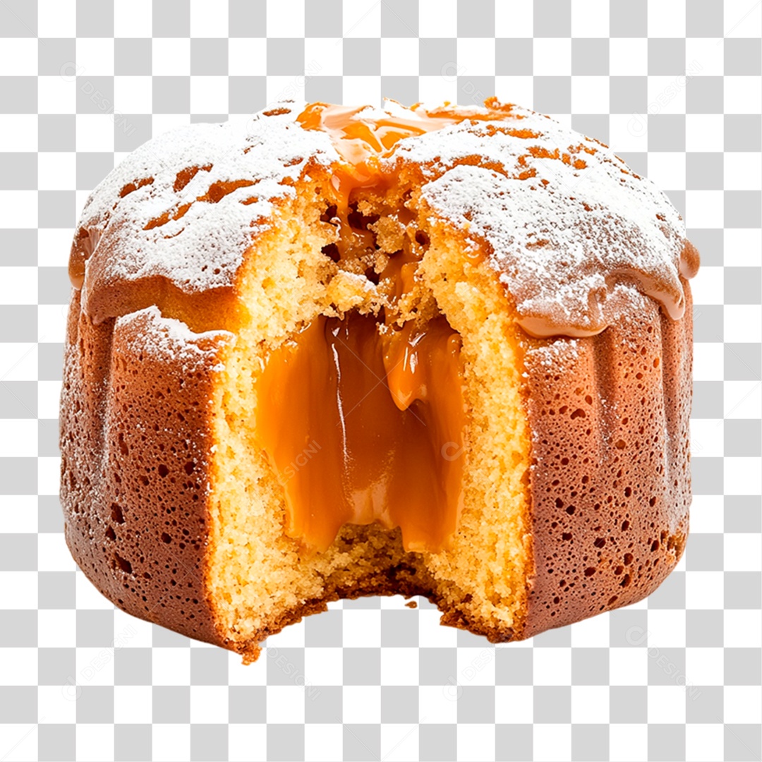 Panetone Recheado PNG Transparente