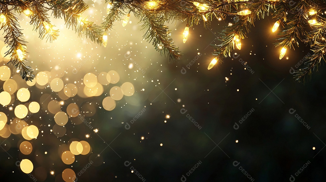 A festive background with a Christmas