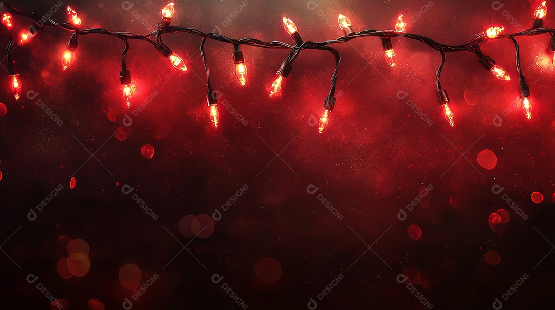 Um fundo festivo com um Natal