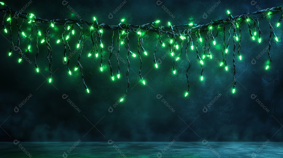 Um fundo festivo com um Natal