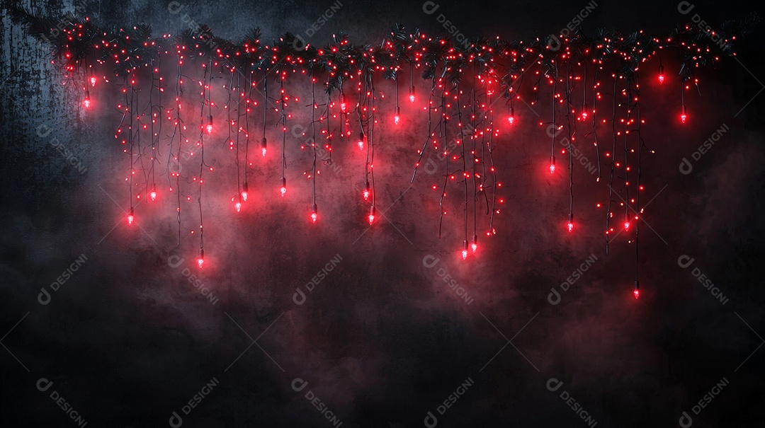 Um fundo festivo com um Natal