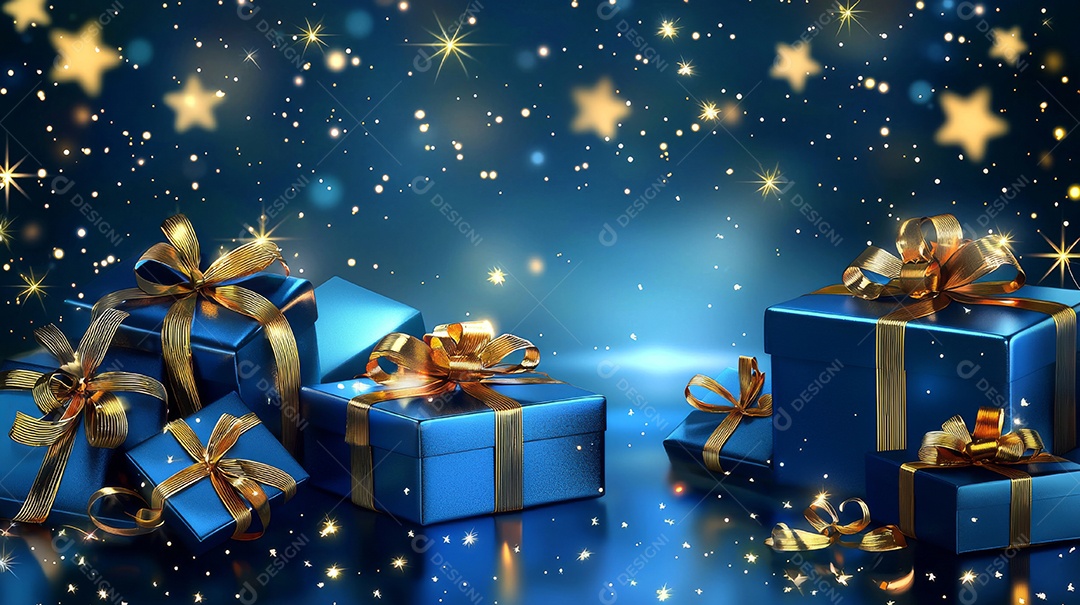 Feliz Natal e feliz ano novo background