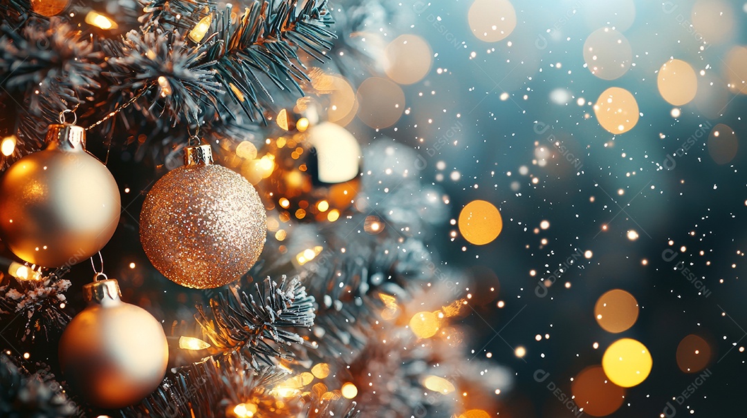 Feliz Natal e feliz ano novo background