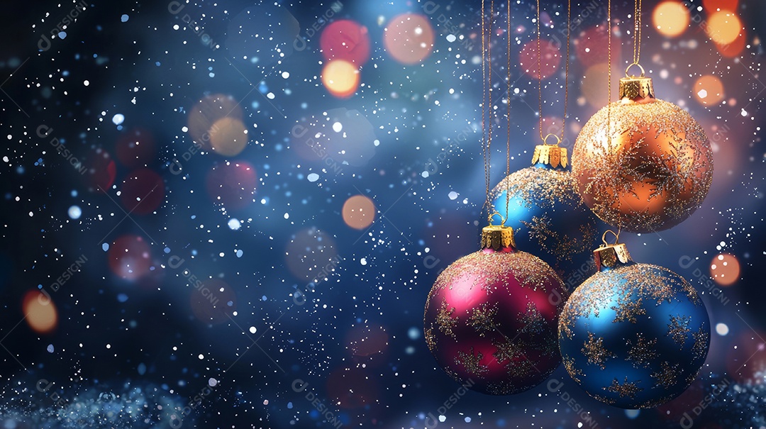 Feliz Natal e feliz ano novo background