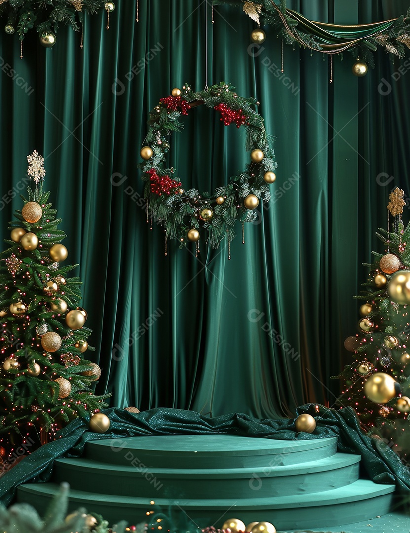 Palco feliz natal projetor de iluminação