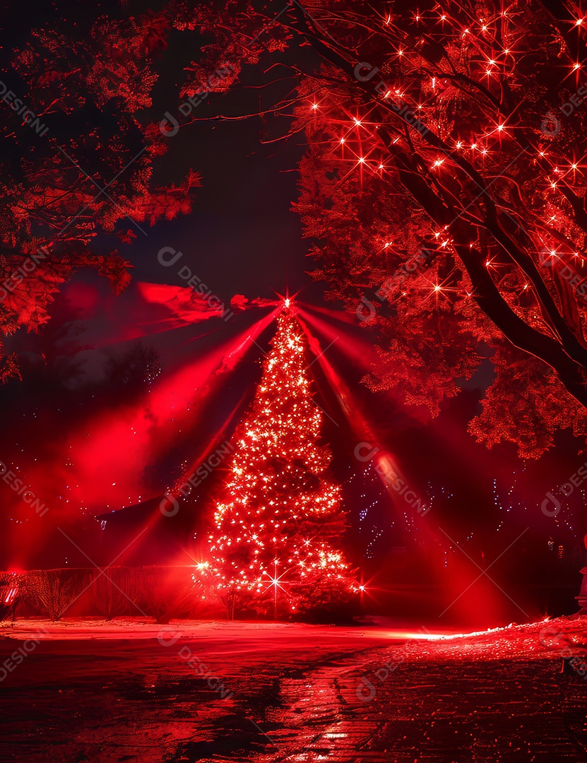 Palco feliz natal projetor de iluminação