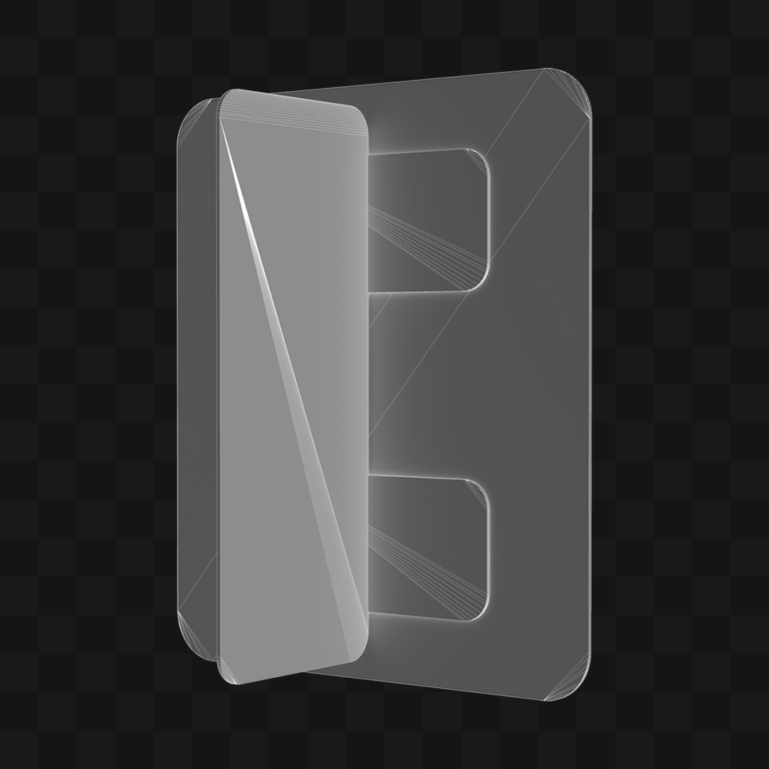 Placa Vertical - Modelo 3D