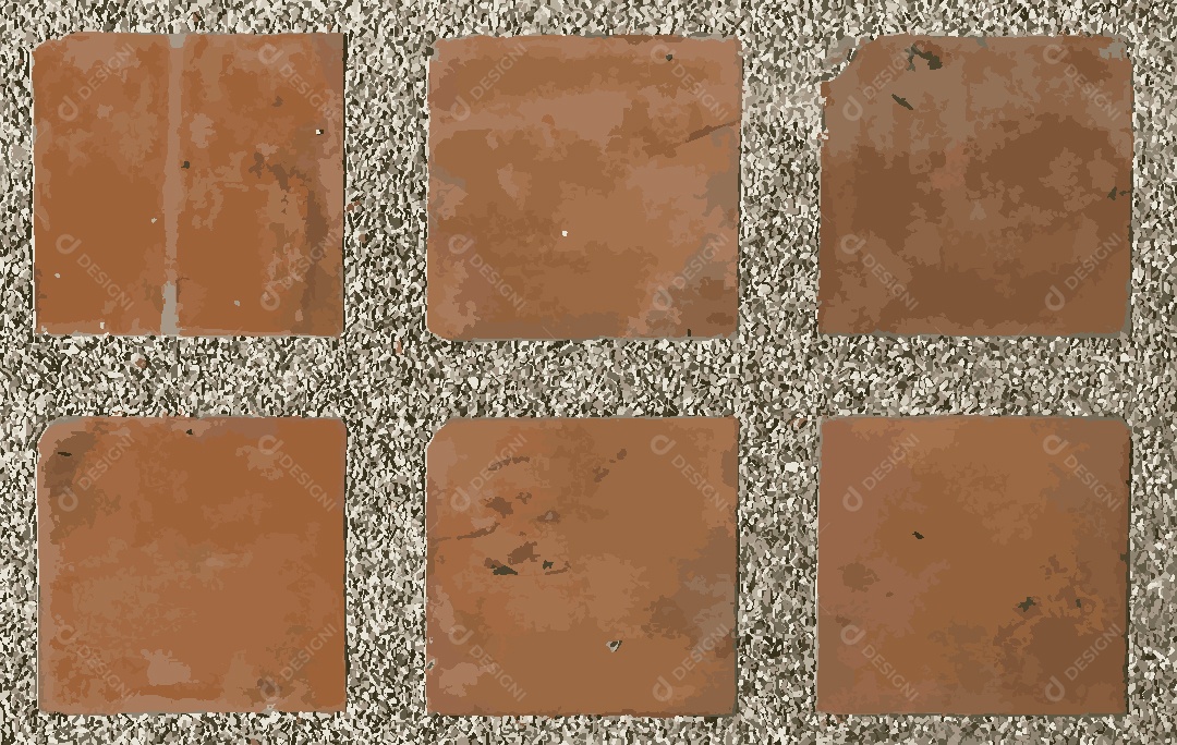 Textura de Placas de Alvenaria Ilustração Vetor EPS