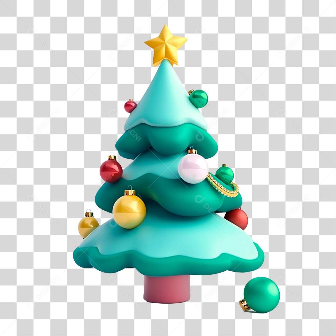 Árvore de Natal PNG Transparente