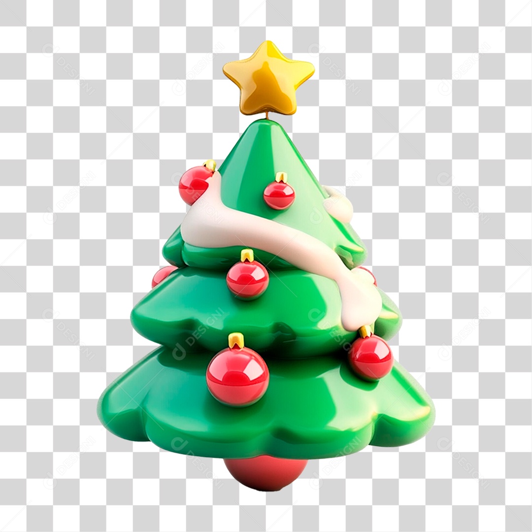 Árvore de Natal PNG Transparente
