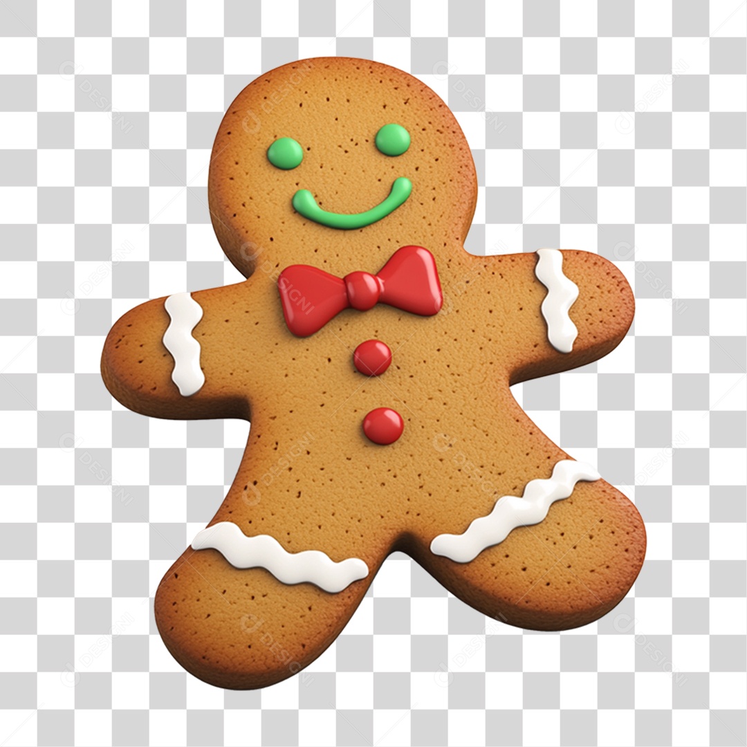 Biscoito de Natal PNG Transparente