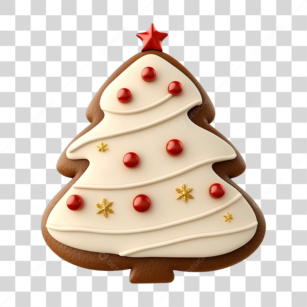 Biscoito doce formato árvore de natal PNG Transparente-a1a0-455c-a91e-3647032b40461
