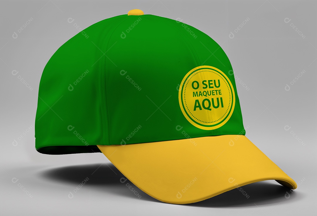 Mockup de Boné Para Composição PSD