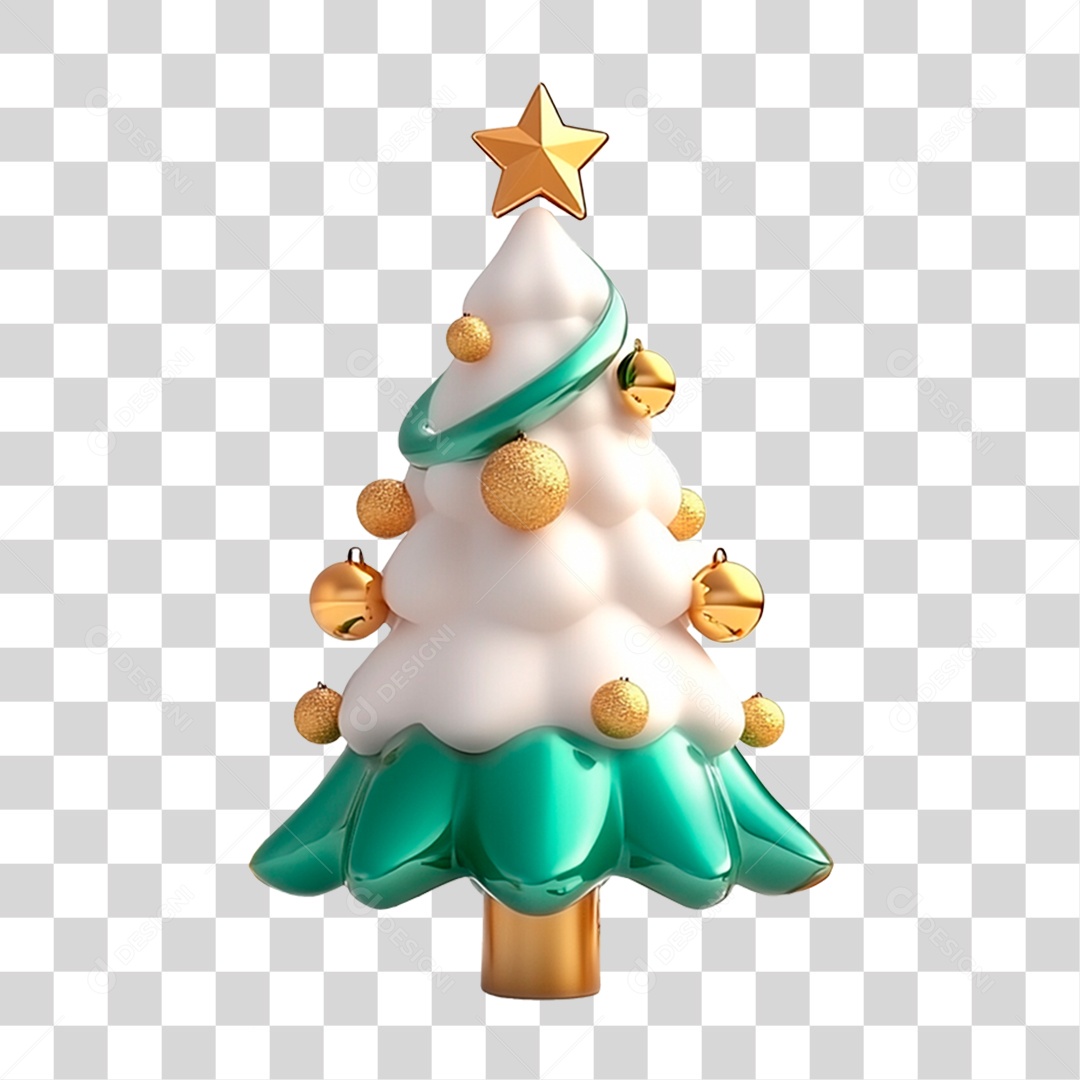 Árvore de Natal PNG Transparente