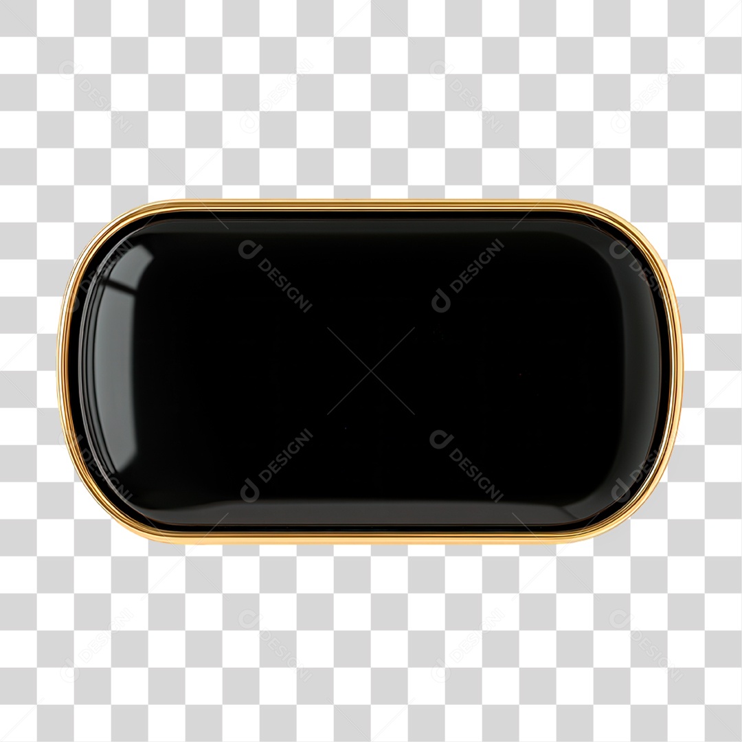 Moldura Dourada PNG Transparente