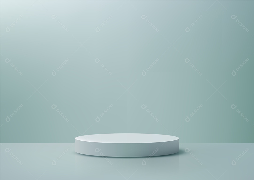 Modelo de Cenário de Pódio Vetor EPS Editável