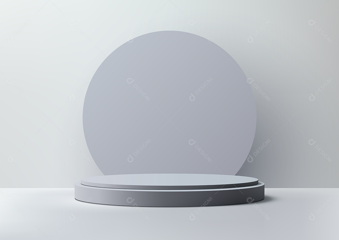 Modelo de Cenário de Pódio Vetor EPS Editável