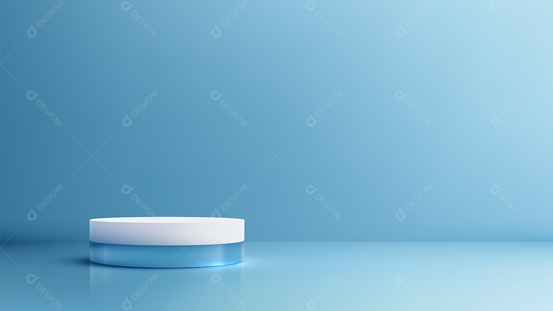 Modelo de Cenário de Pódio Vetor EPS Editável