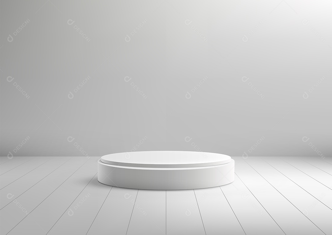 Modelo de Cenário de Pódio Vetor EPS Editável